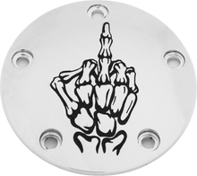 Load image into Gallery viewer, Tc Timer Cover Bone Finger Chrome