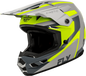 Kinetic Sync Helmet Grey/Hi Vis Sm