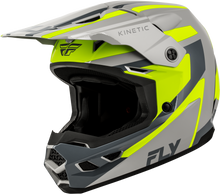 Load image into Gallery viewer, Kinetic Sync Helmet Grey/Hi Vis Lg