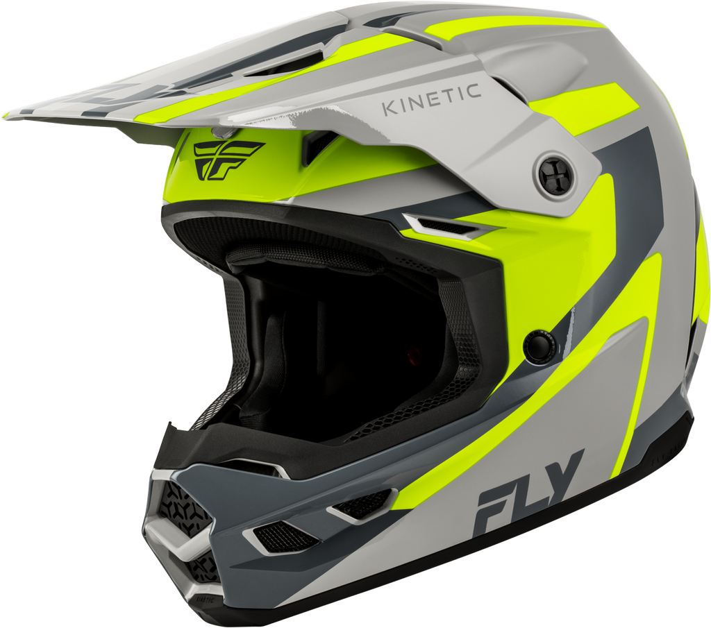 Kinetic Sync Helmet Grey/Hi Vis 2x