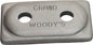 Double Grand Digger Support Plates Aluminum 250/Pk