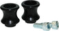 Swingarm Spools 8mm Blk Hon