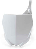 Acerbis Front Number Plate White 21717-50002