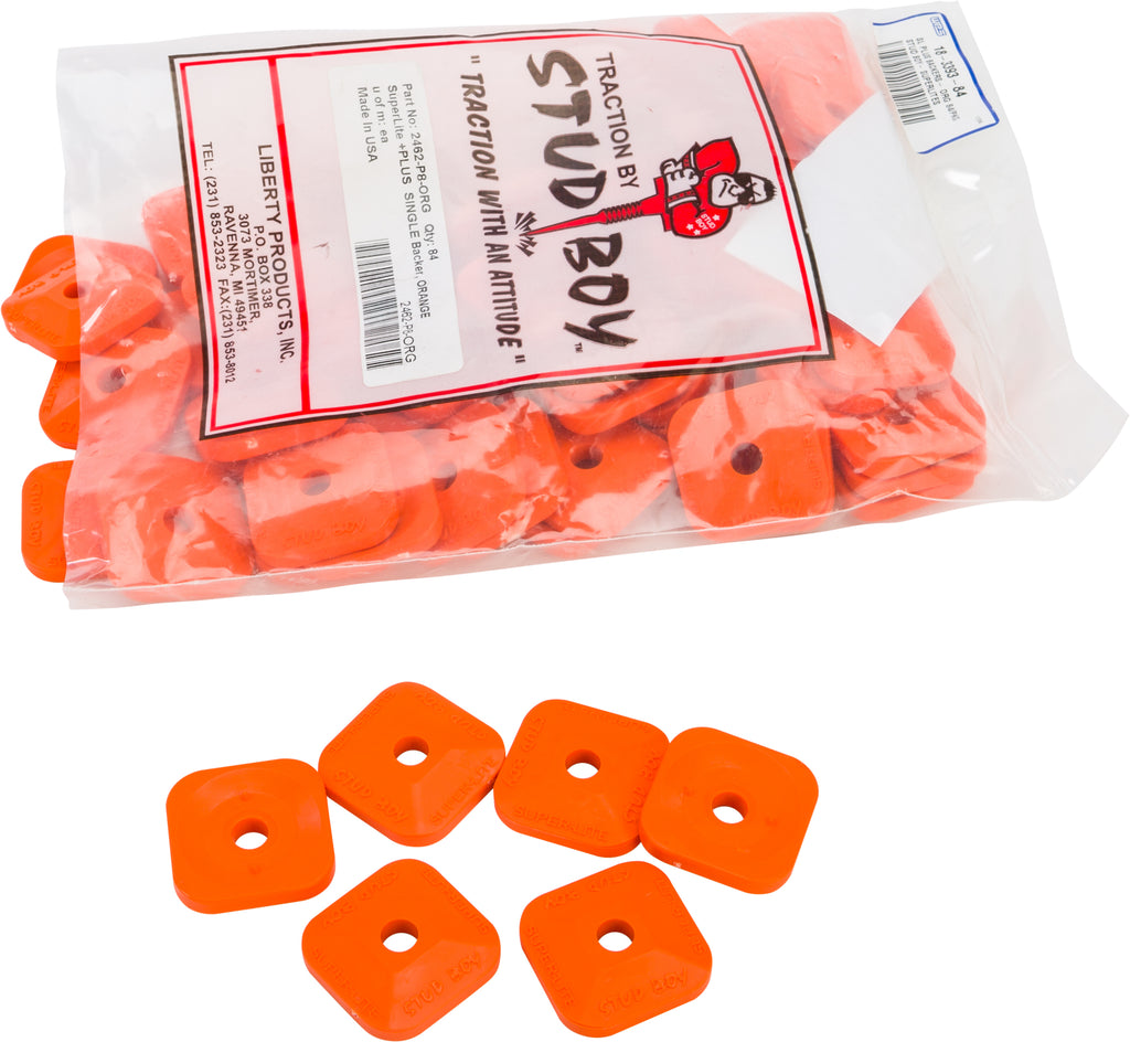 Super Lite Plus Backers Orange 84/Pk