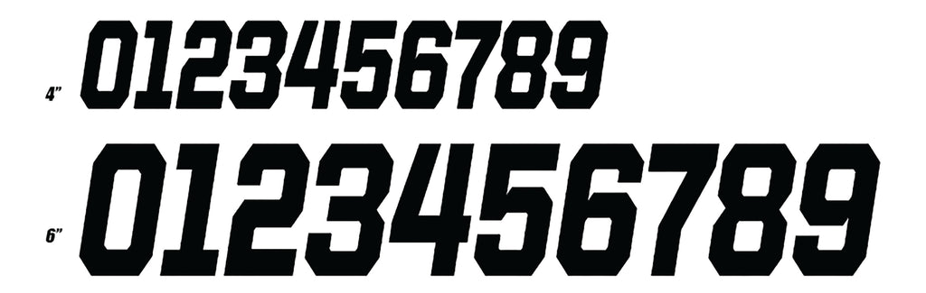#3 Black 4 Race Series 3/Pk