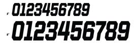 #3 Black 6 Race Series 3/Pk