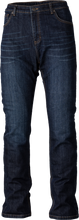 Load image into Gallery viewer, Womens Straight Leg 2 Jeans Dark Blue Sm