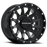 Raceline Trophy Wheel 15x7 4/156 5+2 (+10mm) Black 570-1698