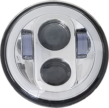 Load image into Gallery viewer, 5 3/4" Led Headlight With Full Halo Chrome