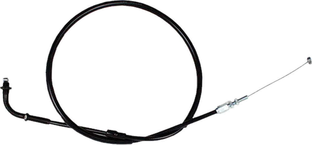 Black Vinyl Throttle Pull Cable