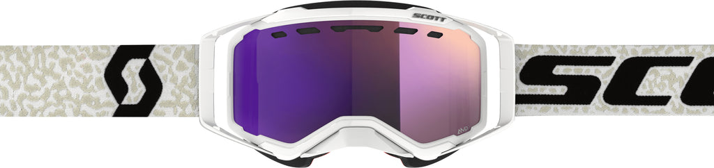 Prospect Snwcrss Goggle Wht/Blk Enhncr Purple Chrome