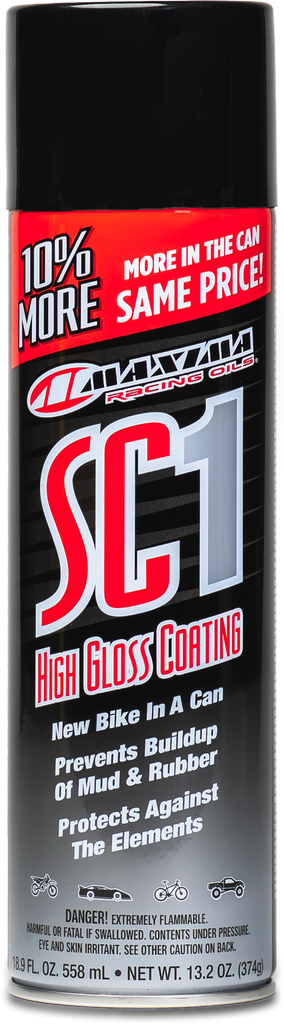 High Gloss Sc1 Clear Coat Silicone Spray 18.9oz(12/Case)