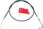 Black Vinyl Throttle Cable