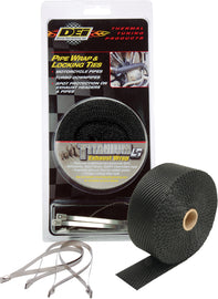 Pipe Wrap & Locking Ties Black Titanium