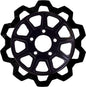 9 Spoke Rotor  Rear Blk/Blk Bow Tie 11.5