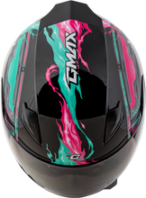 Load image into Gallery viewer, Youth Gm 49y Charge Helmet Black/Pink/Aqua Ym