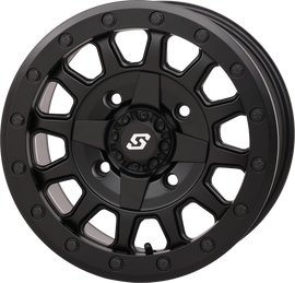 Adapt Dd Wheel 14x7 5+2 4/137 & 4/156 Matte Black