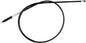 Black Vinyl Clutch Cable