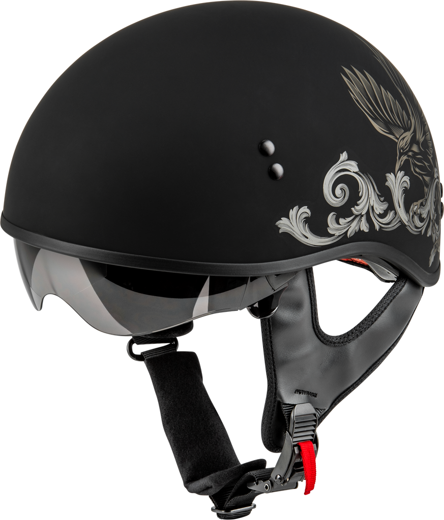 Hh 65 Corvus Helmet Matte Black/Tan Sm