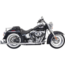 Load image into Gallery viewer, BASSANI TRUE DUAL FISHTAIL EXHAUST 2 1/4" HARLEY DAVIDSON SOFTAILS 00-17 - The Speed Shop Canada