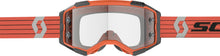Load image into Gallery viewer, Fury Goggle Orange/Grey Clear Works