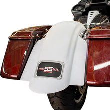 Load image into Gallery viewer, Swoop Short Sport Rear Fender W/Chrome Plate Frame