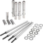 Speedy Pushrod Kit W/Covers Chrome, Tc 99 17