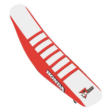 Load image into Gallery viewer, Seat Cover Red/White Red Ribs Crf250/450