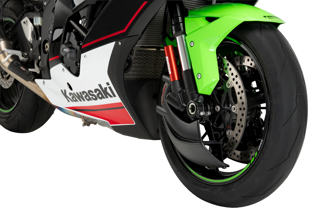Brake Cooler Matte Black Kaw