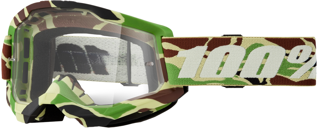 Strata 2 Goggle War Camo Clear Lens