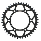 Supersprox Rear Sprocket Steel 43t-525 Blk Suz/Yam 106-48043