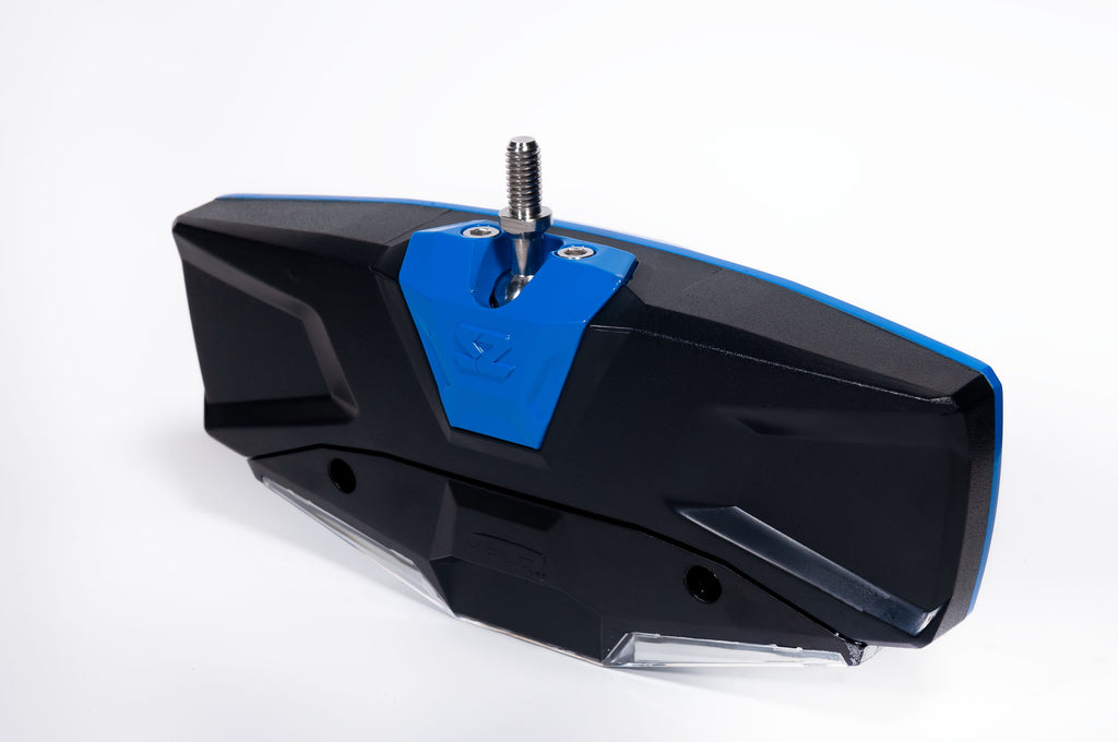Bezel Halo Billet/Led/Cast Blue