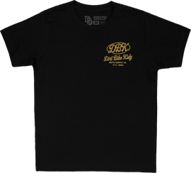 Gold Nugget Youth Tee Black Ym