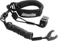 Pro Floating Wrist Lanyard Black W/Whistle