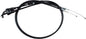 Black Vinyl Throttle Push Pull Cable Set
