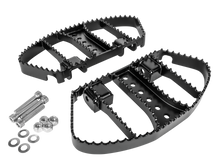 Load image into Gallery viewer, Mx Style Passenger Boards Black Flt