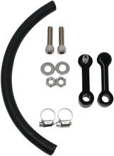 Load image into Gallery viewer, Billet Tank Lift Kit 1" `99 Up Touring Powder Coat Blk