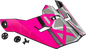 Visor W/Screws Mega Mx 46y Matte Black/Neon Pink Ys Yl