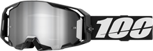 Load image into Gallery viewer, Armatic Goggle Black Mirror Silver Flash Lens