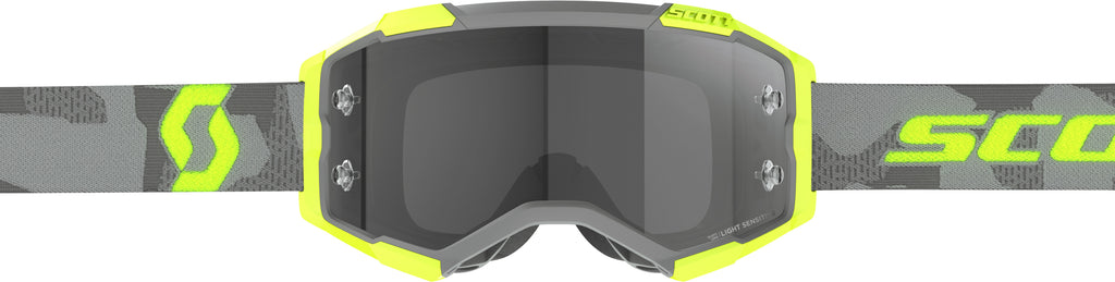 Fury Ls Goggle Lt Grey/Neon Ylw Grey Works