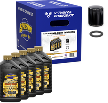 Load image into Gallery viewer, V Twin Engine Oil Chg Kit M8 Synthetic