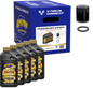 V Twin Engine Oil Chg Kit M8 Synthetic