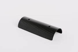 SAWICKI straight heat shield for exhaust systems, universal carbon fiber heat shield with sleek design and durable construction.
