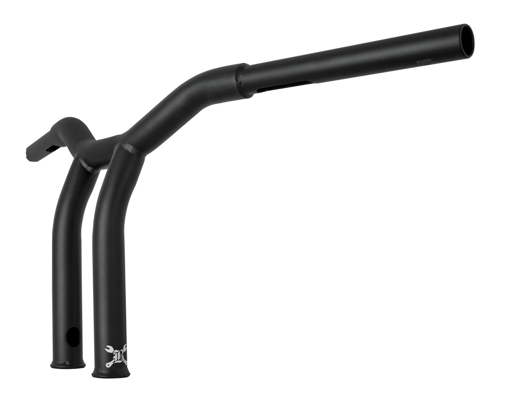 Dominator Raked Bar 10" 1.25" Matte Black