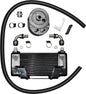 Lowmount 10 Row Oil Cooler Black
