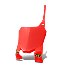 Load image into Gallery viewer, Factory Stadium Number Plate Red