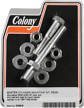 Load image into Gallery viewer, Rear Master Cylinder Mounting Kit Zinc Plated