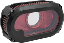 Load image into Gallery viewer, Nl Tc Air Cleaner W/Glass Black W/Red