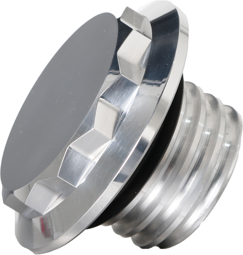 H/D Billet 12 Point Non Vented Polished Fuel Cap