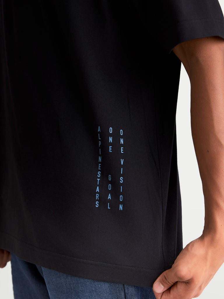 Chalk Oversized Ss Csf Tee Black 2x
